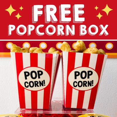 FREE PRINTABLES: Pop, pop, POPPIN it’s way to your homes