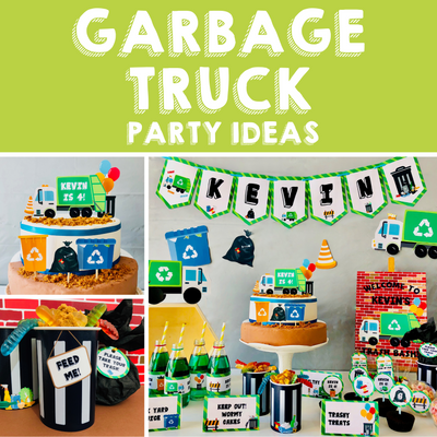 How to Throw a Fun DIY 'Trash Bash' Garbage Truck Party at Home