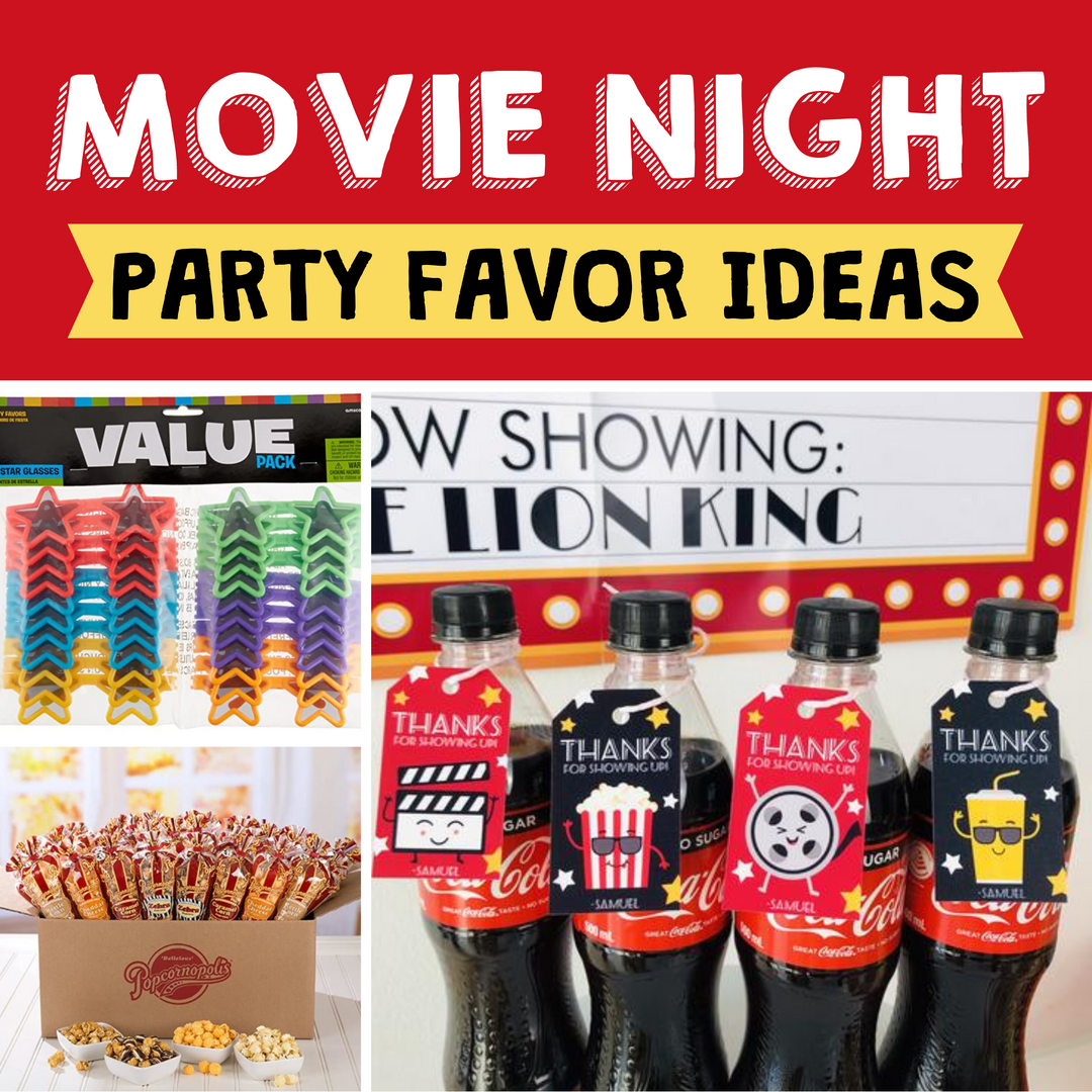 Movie Night Party Favor Ideas