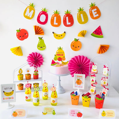 Tutti Frutti Party: Time to Go Bananas For a Fruity Feast