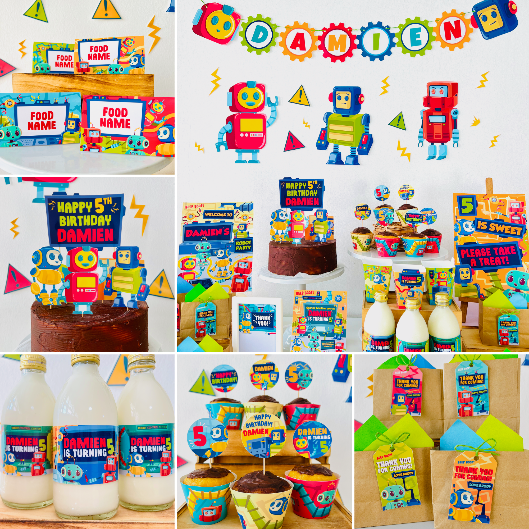 Robots and Science Party Collection