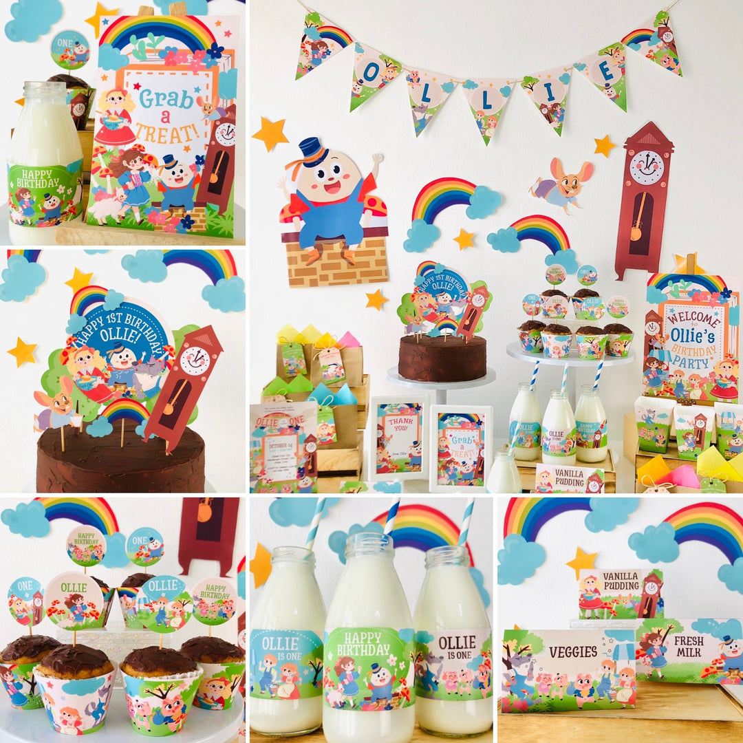 Nursery Rhyme Storybook Party Collection