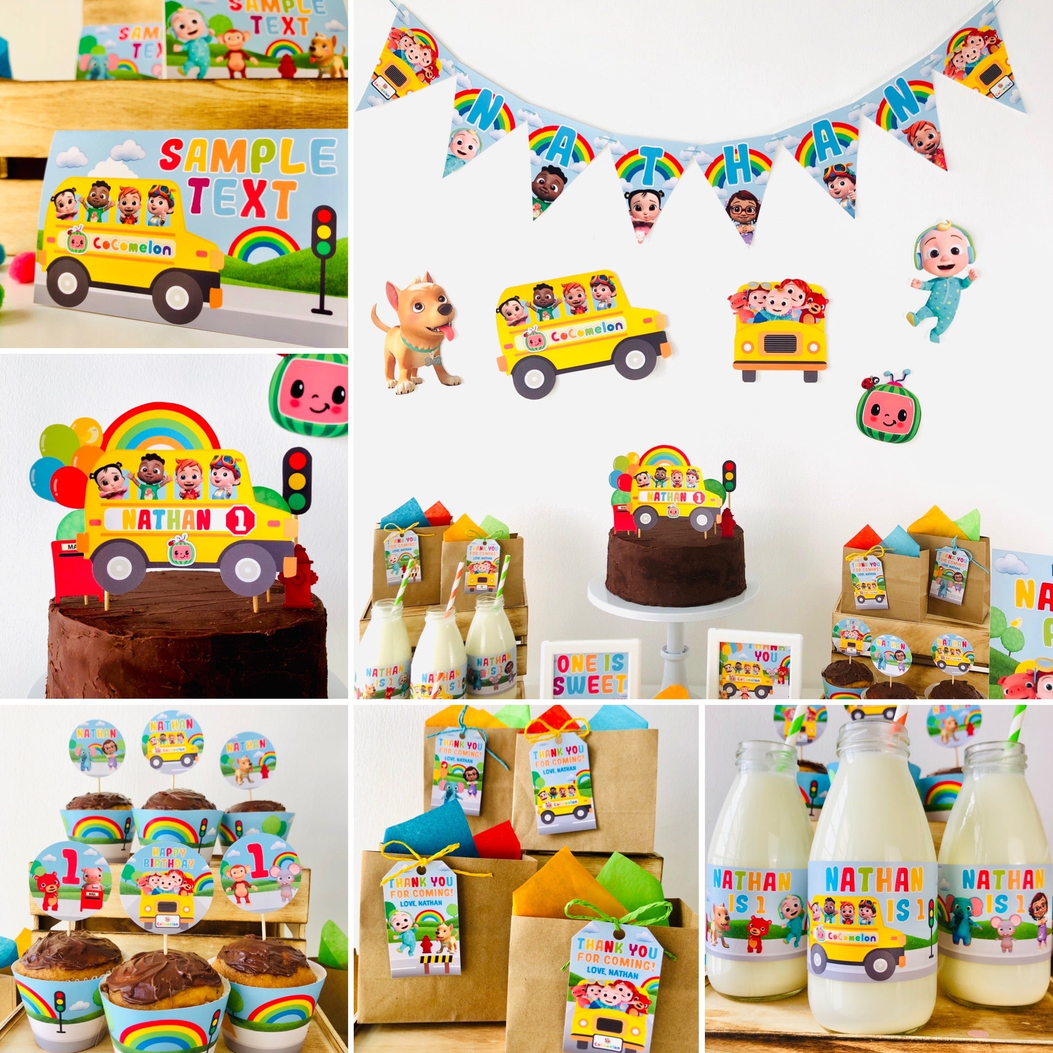 Cocomelon Wheels on the Bus Party