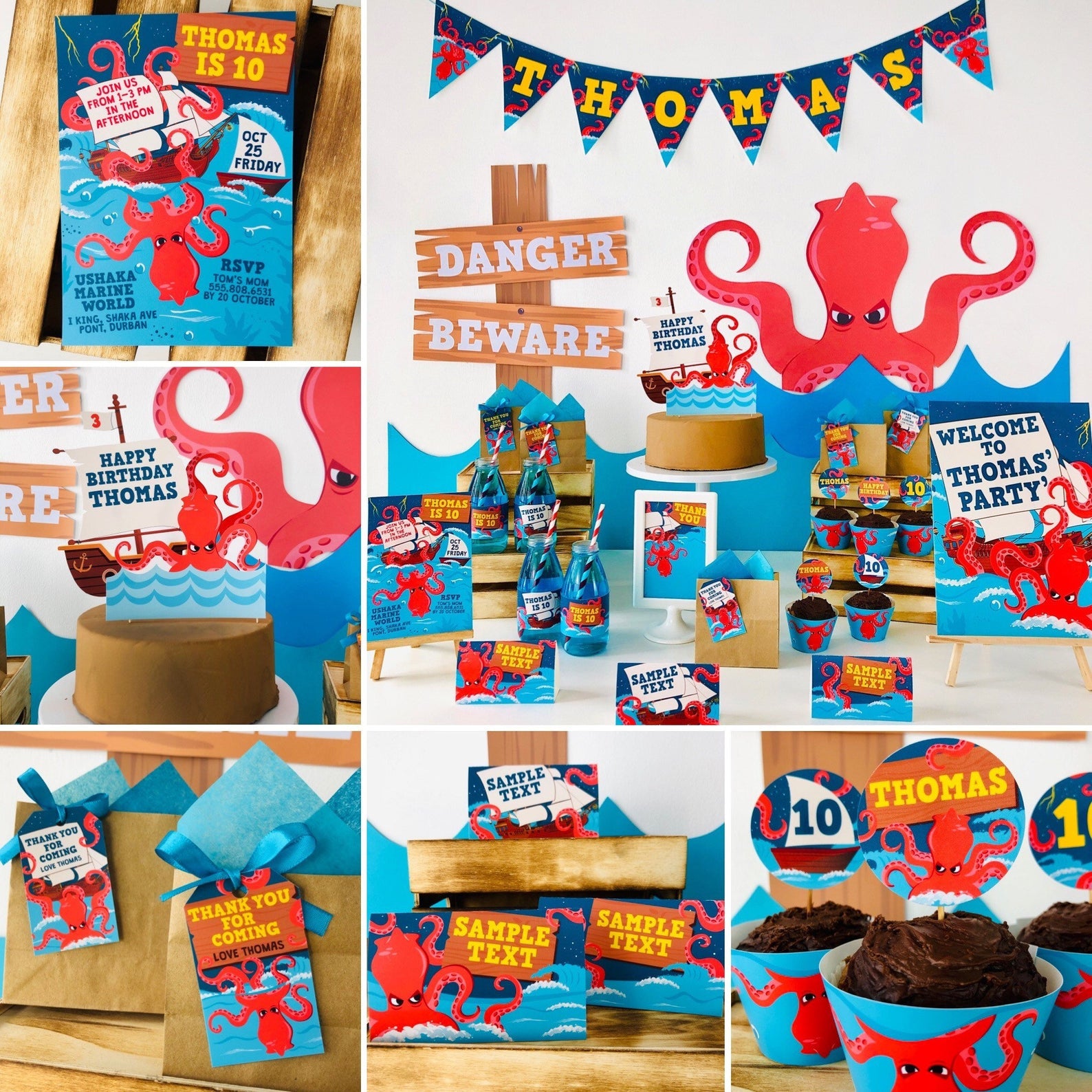 Kraken Octopus Party