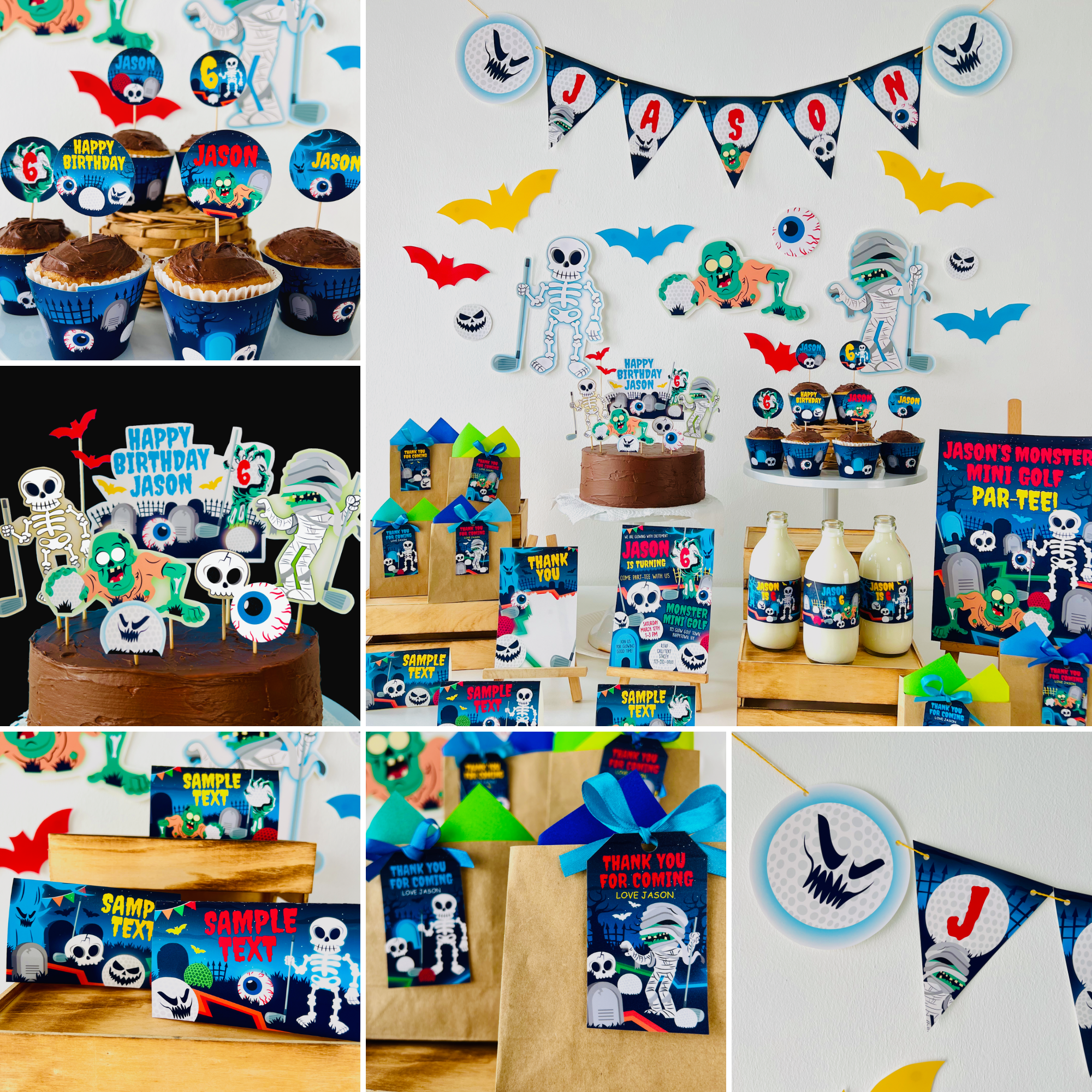 Monster Mini Golf Party Collection