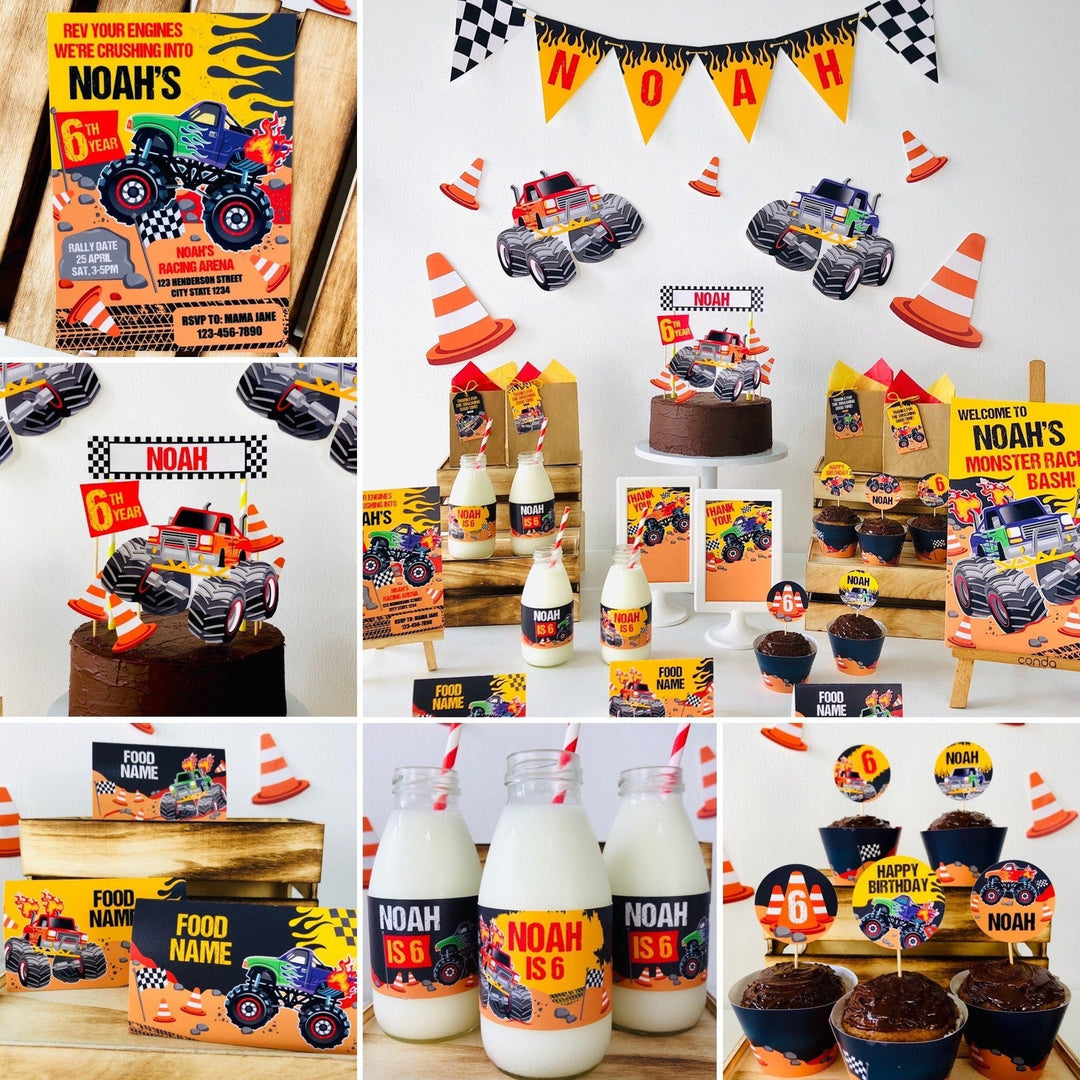 Monster Trucks Party Collection