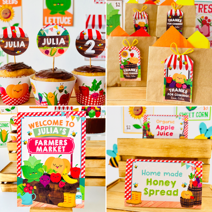 Farmers' Market Party Decorations Kit