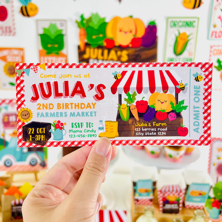 Farmers' Market Party Decorations Kit