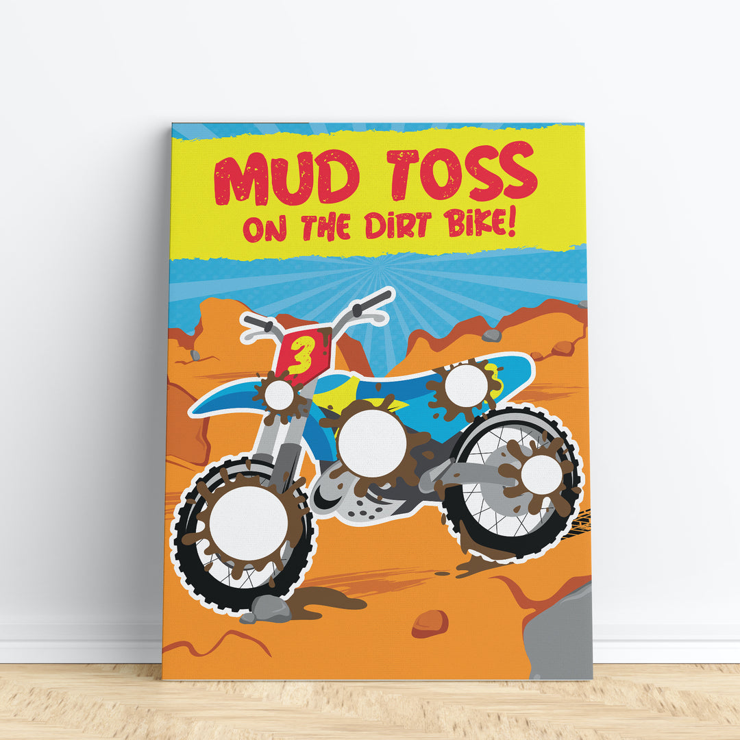 Dirt Bike Tossing Game
