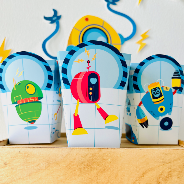 Robots Party Decorations Kit