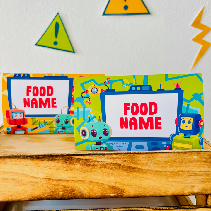 Robots and Science Food Labels