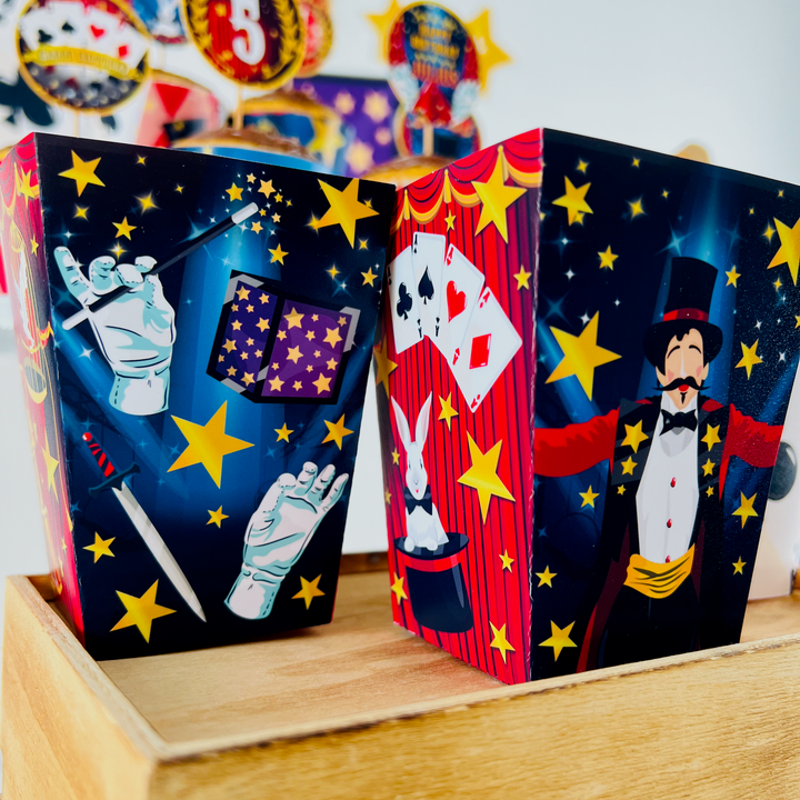 Magic Show Favor Boxes