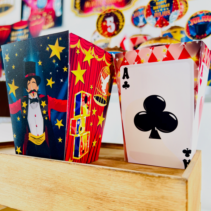 Magic Show Favor Boxes