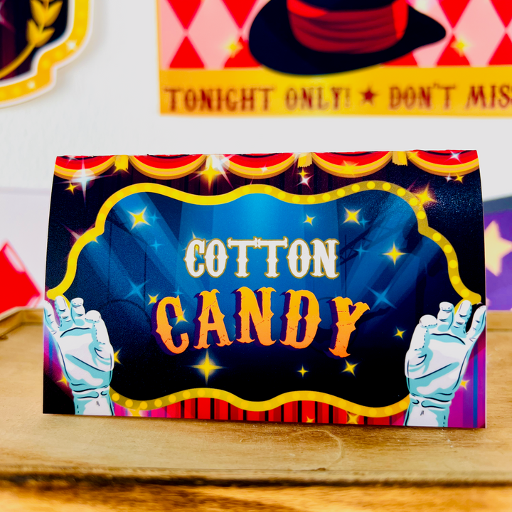Magic Show Food Labels