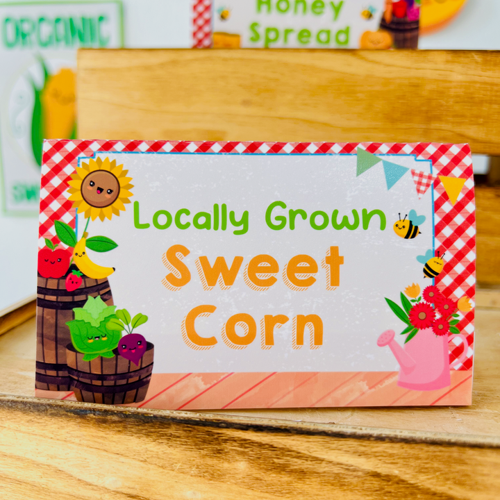 Farmers' Market Food Labels
