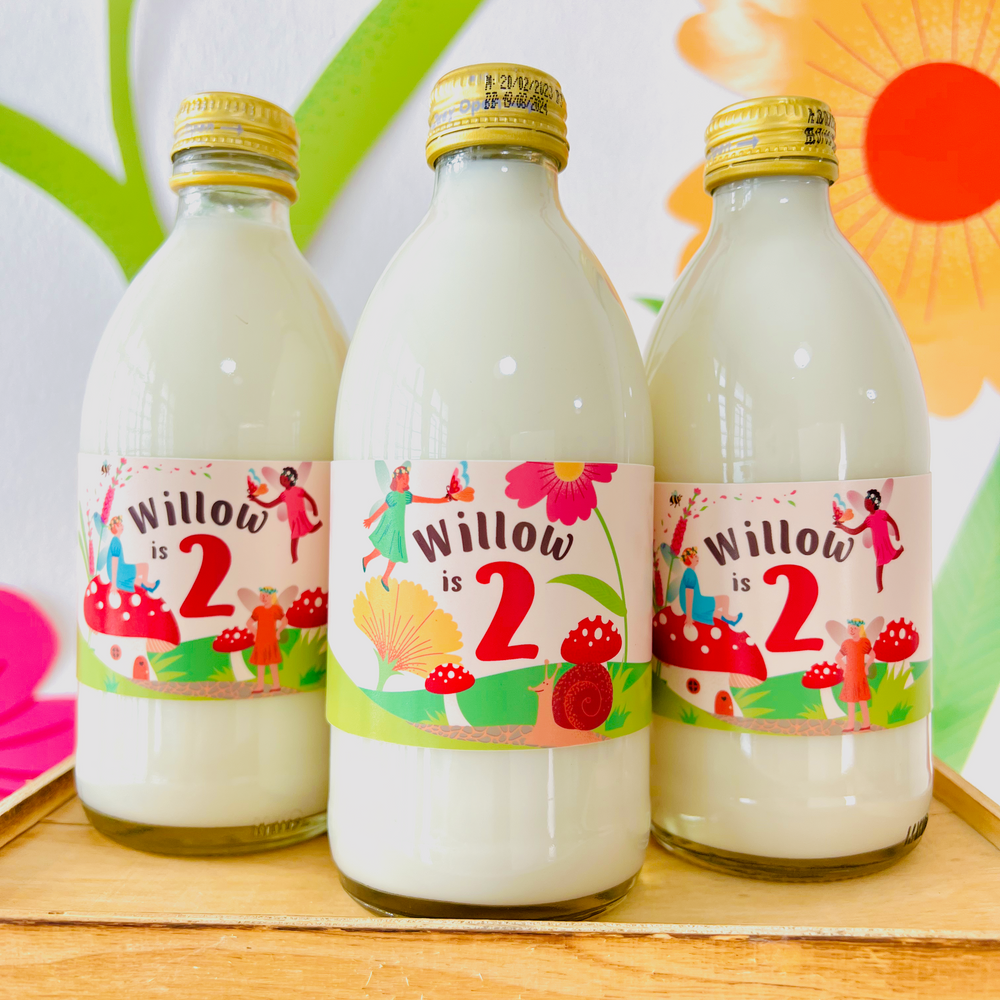 Fairy Garden Bottle Wrappers