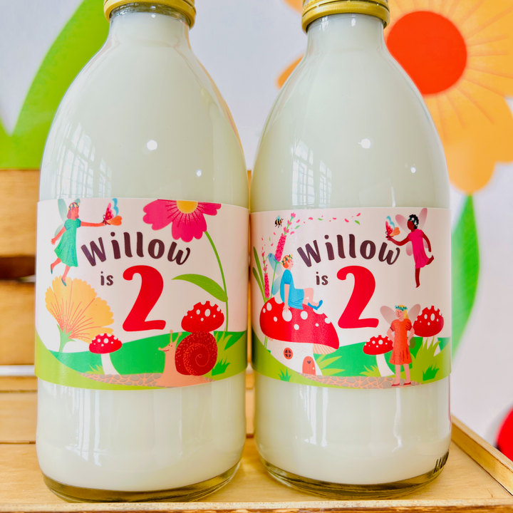 Fairy Garden Bottle Wrappers