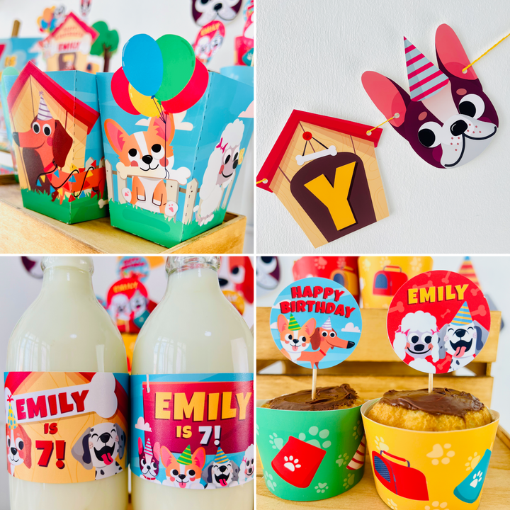 Puppy Dogs Party Decorations Kit
