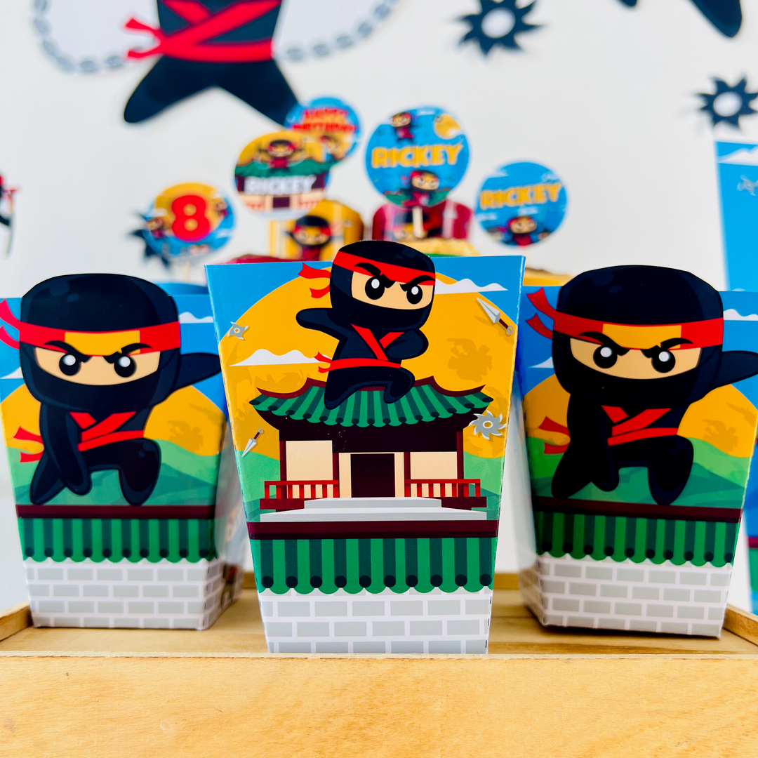 Ninja Favor Boxes