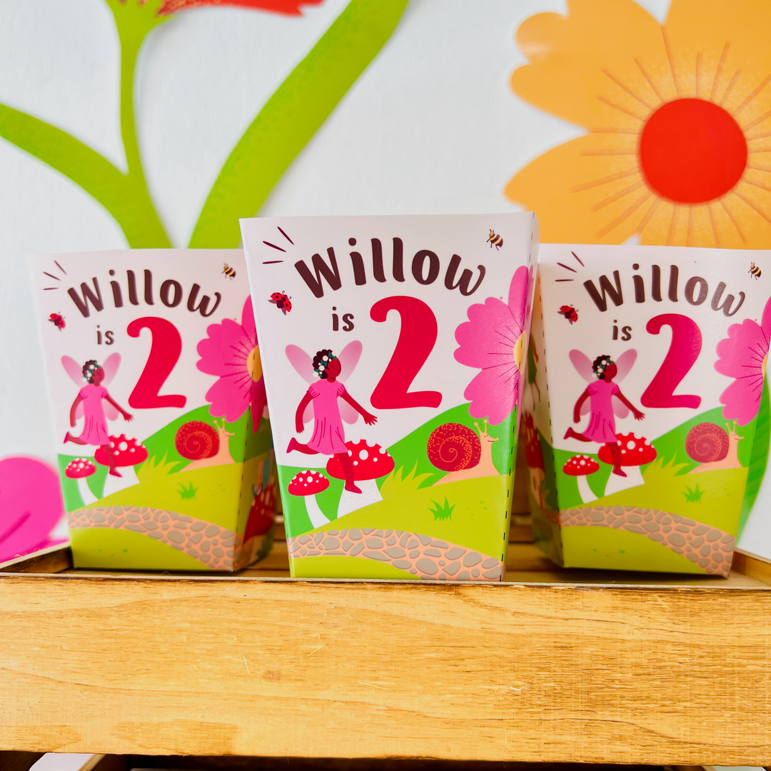 Fairy Garden Favor Boxes