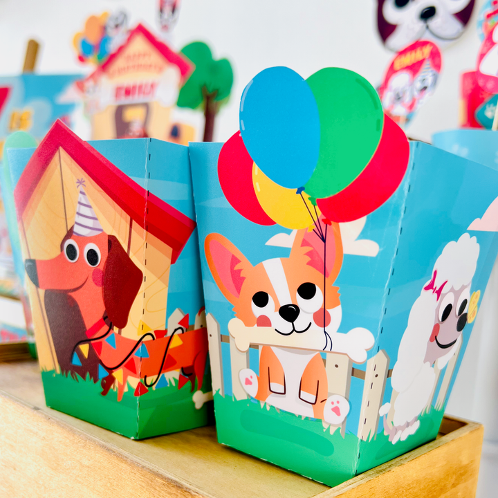 Puppy Dogs Favor Boxes