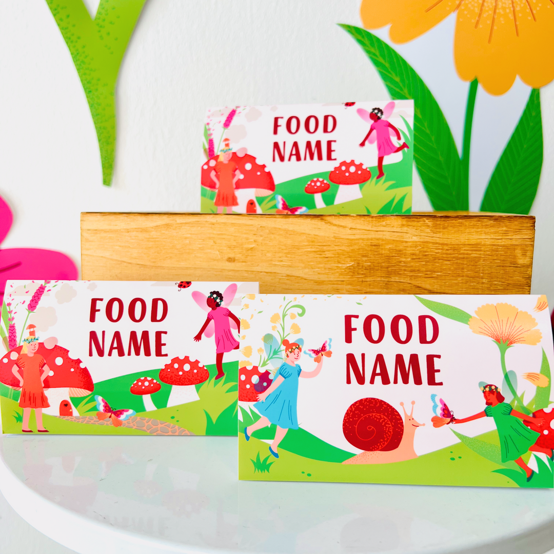 Fairy Garden Food Labels