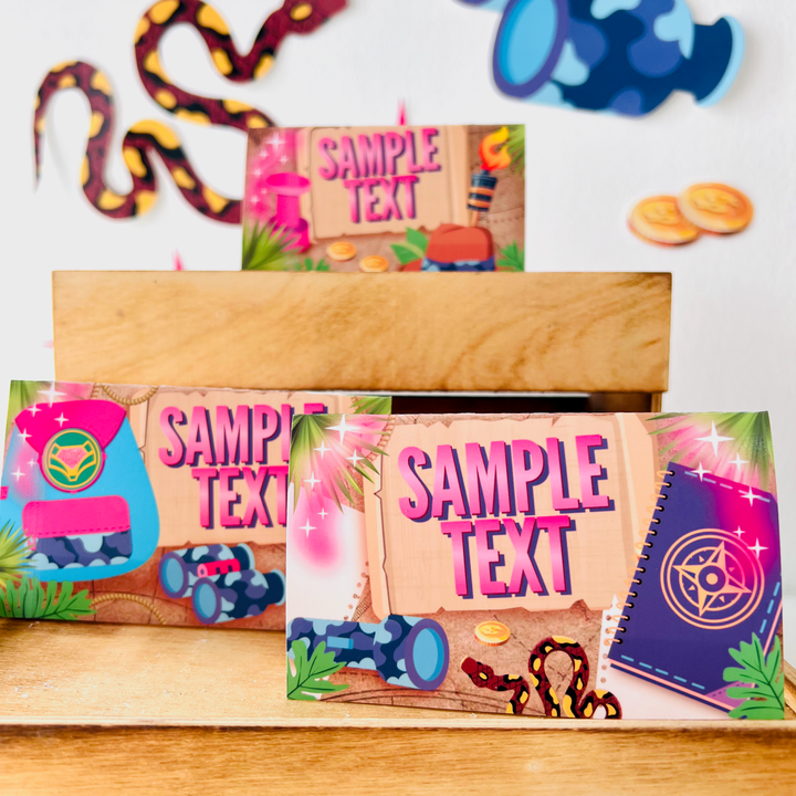 Ridley Jones Food Labels