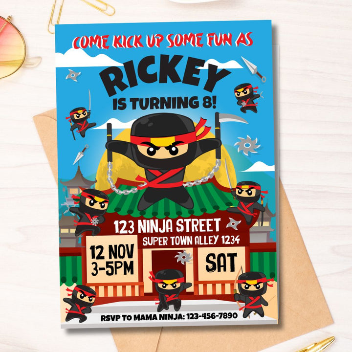 Ninja Invitation
