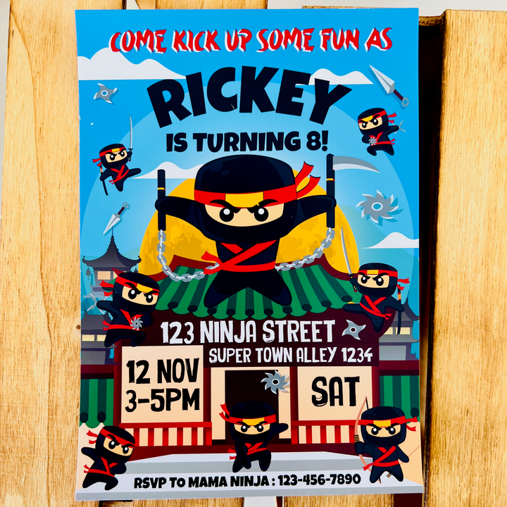 Ninja Invitation