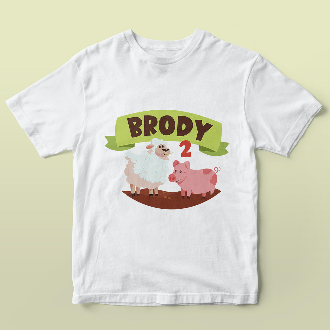 Animal Farm Birthday Shirt