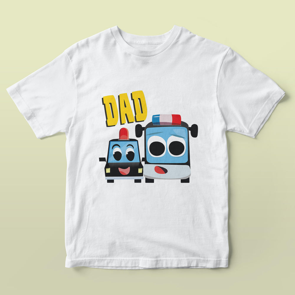 Police Patrol Birthday Shirt Design Family