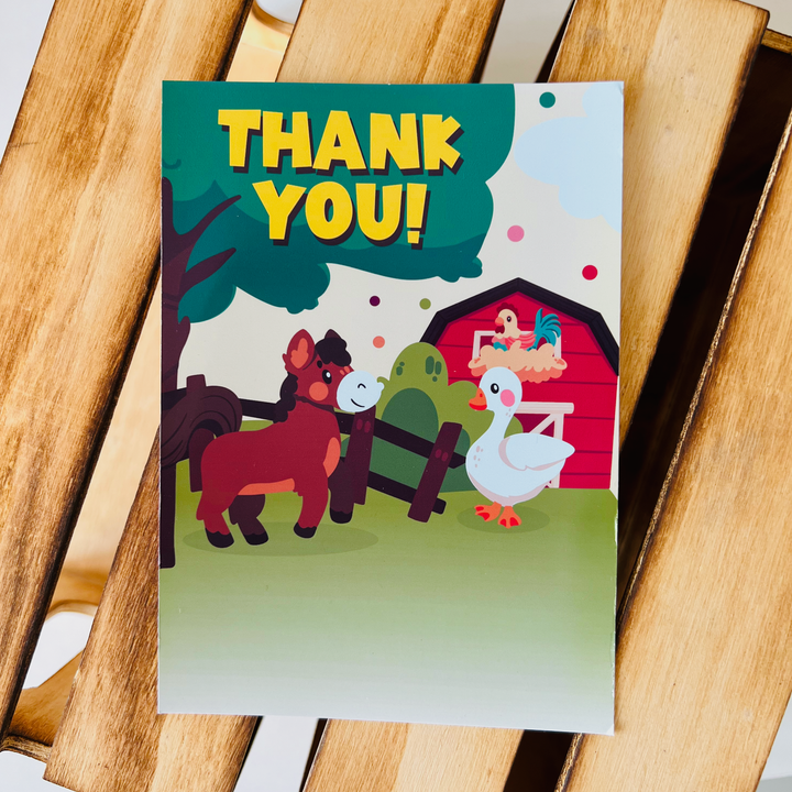 Animal Farm Thank You Card