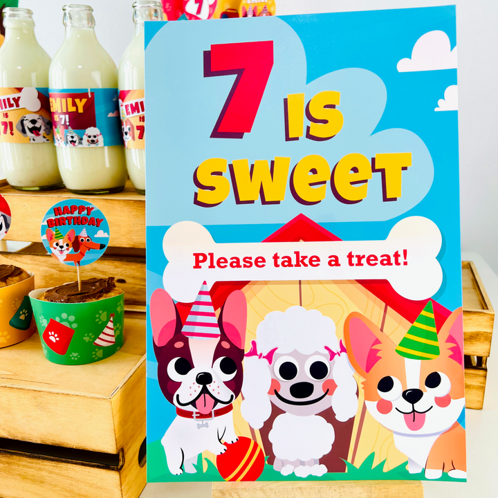 Puppy Dogs Treats Sign