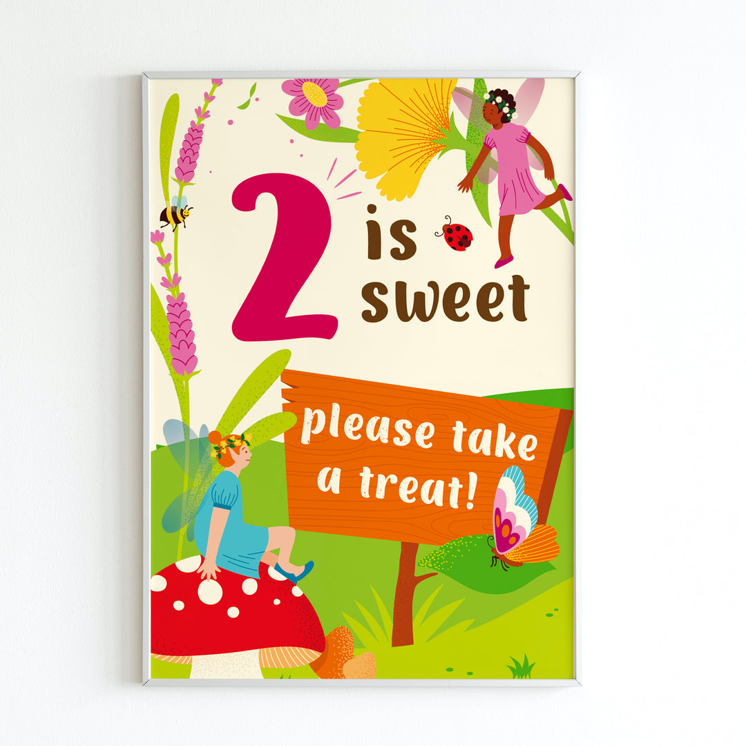 Fairy Garden Treats Sign