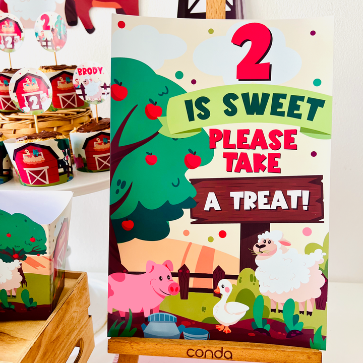 Animal Farm Treats Sign