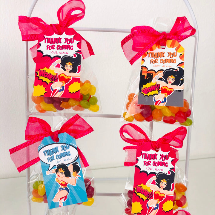 Wonder Woman Gift Tags