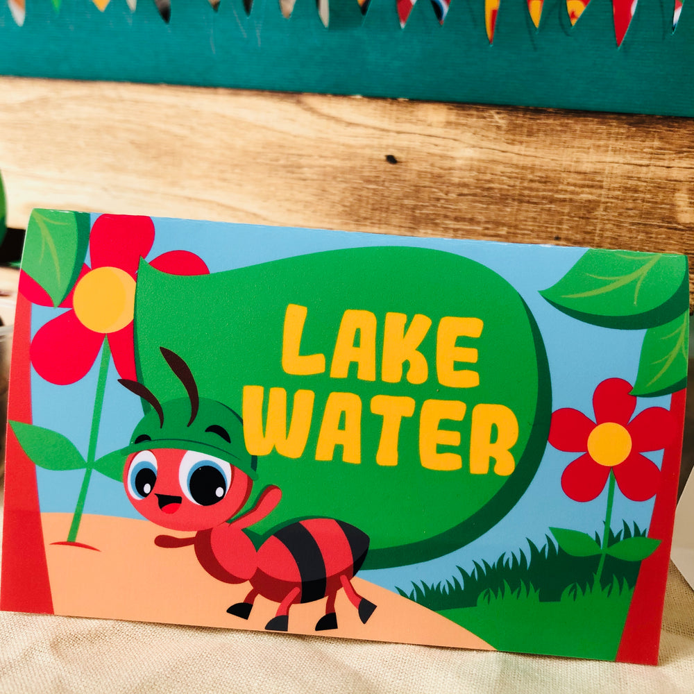 Ants Go Marching Food Label