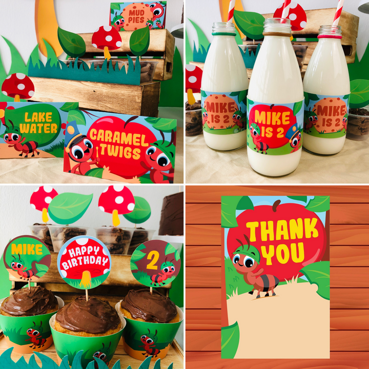 Ants Go Marching Party Decorations Kit