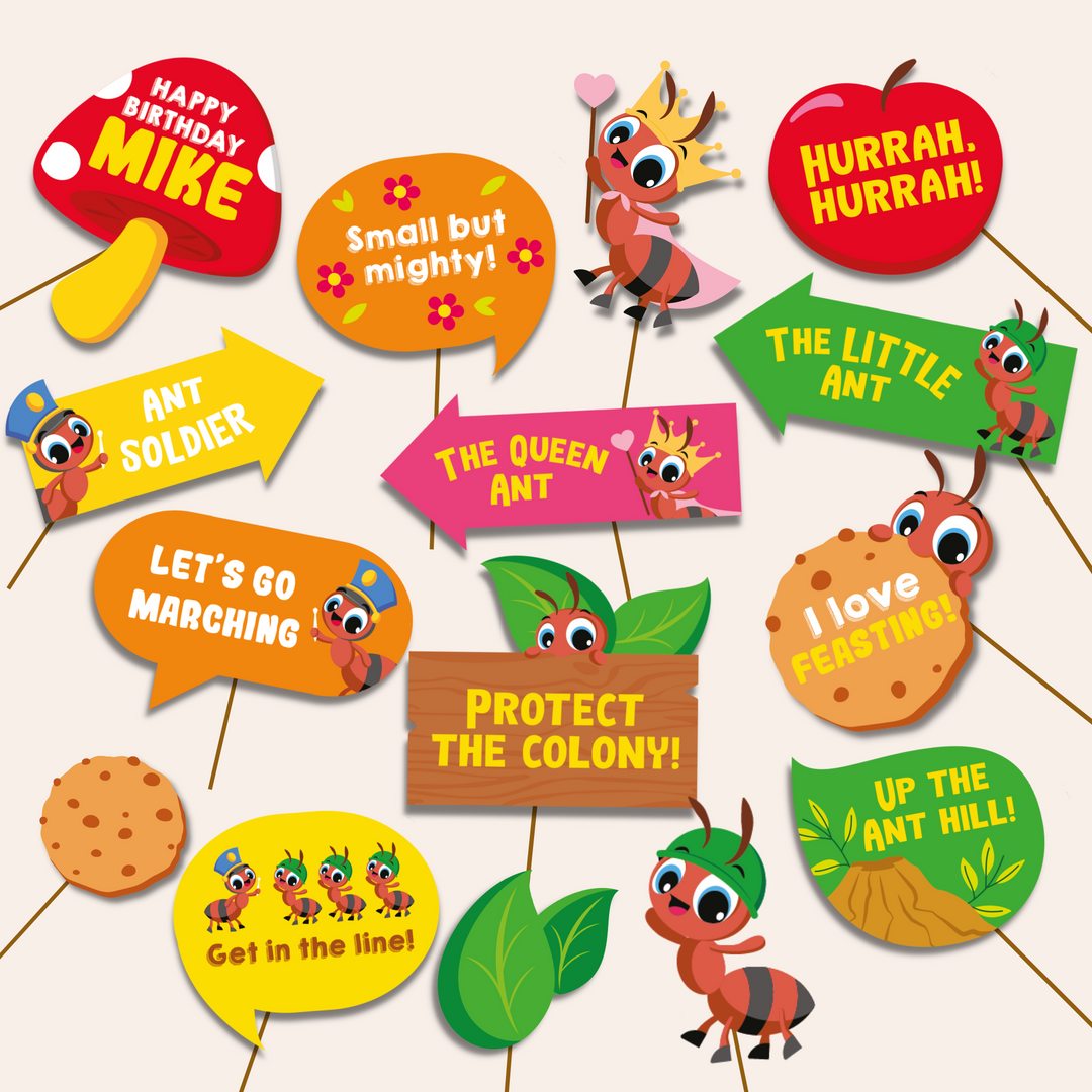 Ants Go Marching Photo Props