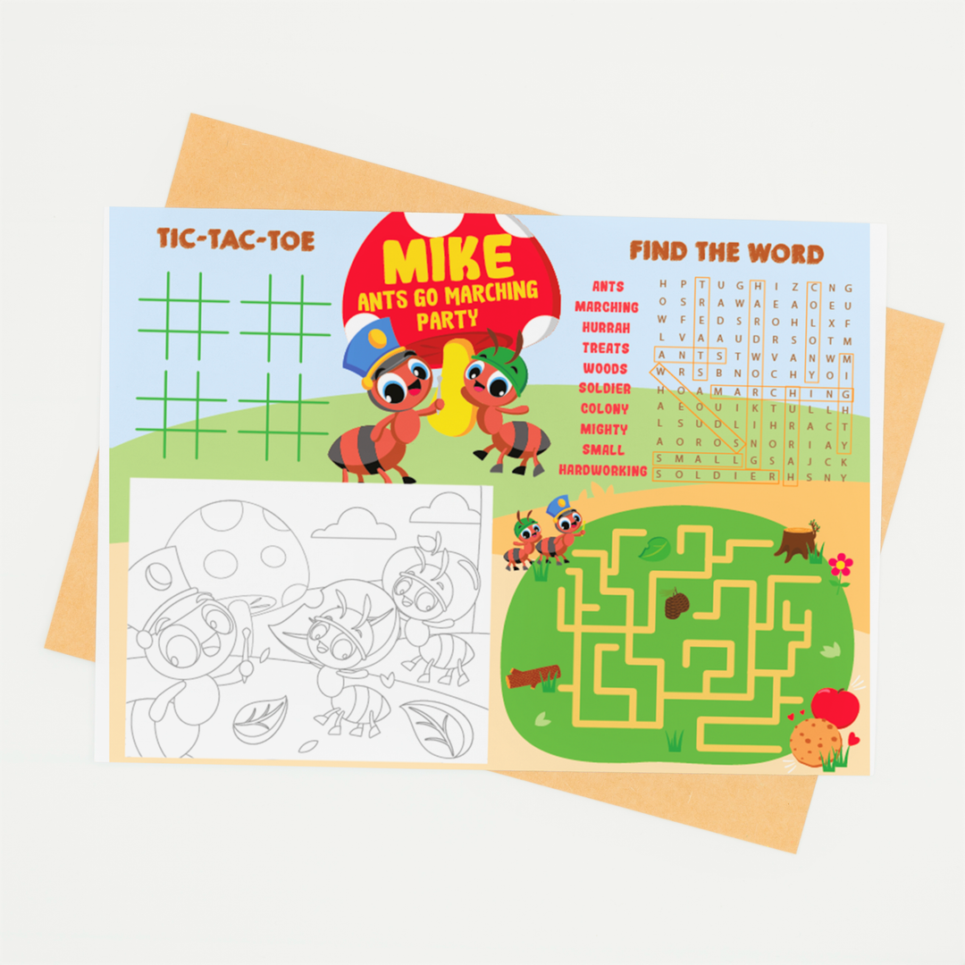 Ants Go Marching Place Mat