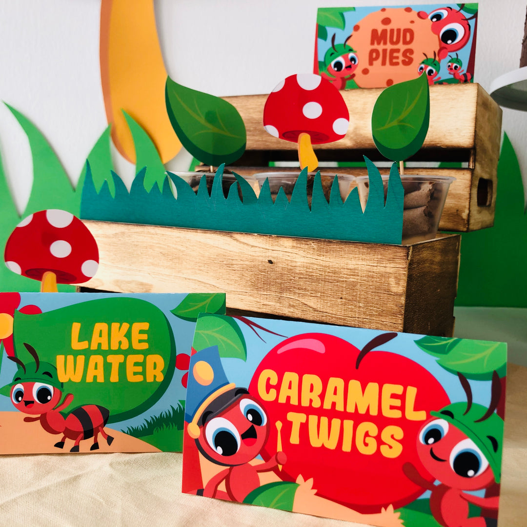 Ants go Marching Food Labels