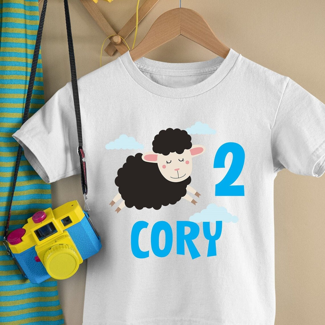 Baa Baa Black Sheep Birthday Shirt Design