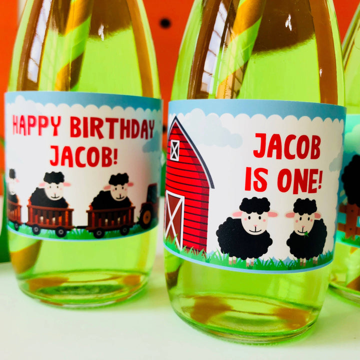 Baa Baa Black Sheep Drinks Labels