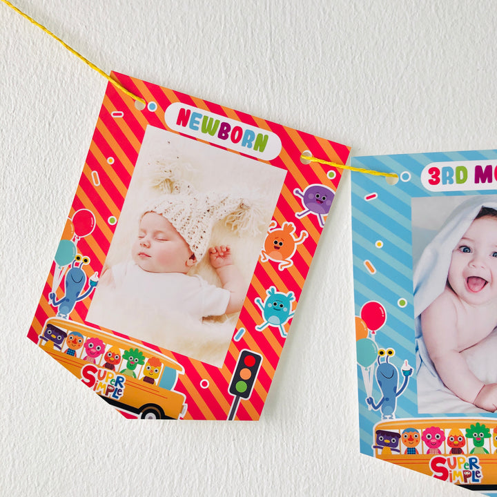 Baby Monthly Milestone Super Simple Songs Banner