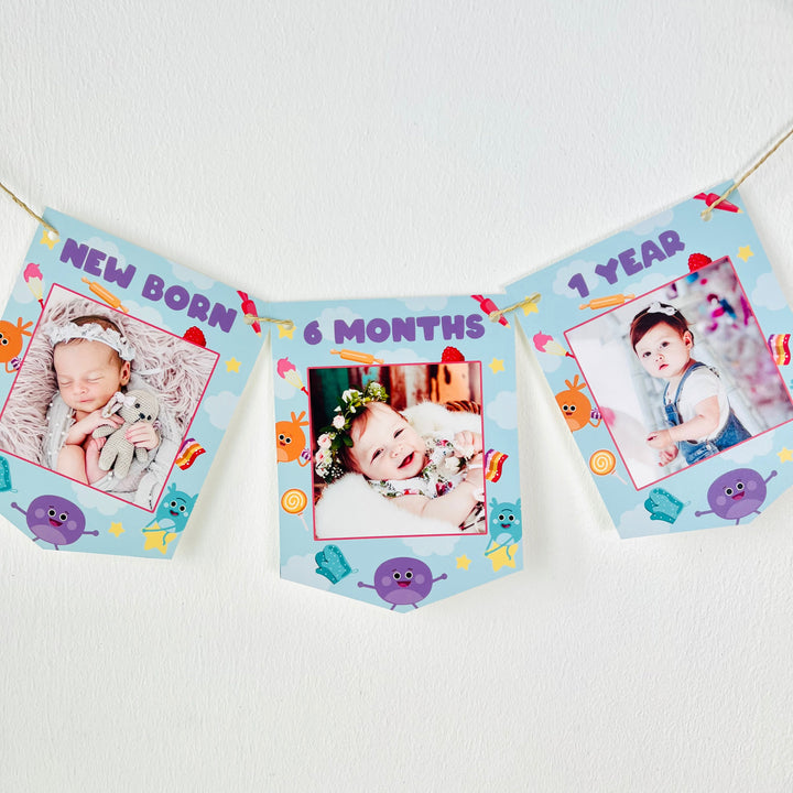 Bumble Nums Milestone Banner