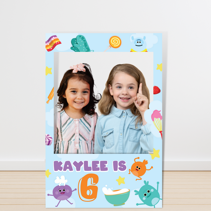 Bumble Nums Photo Booth Frame