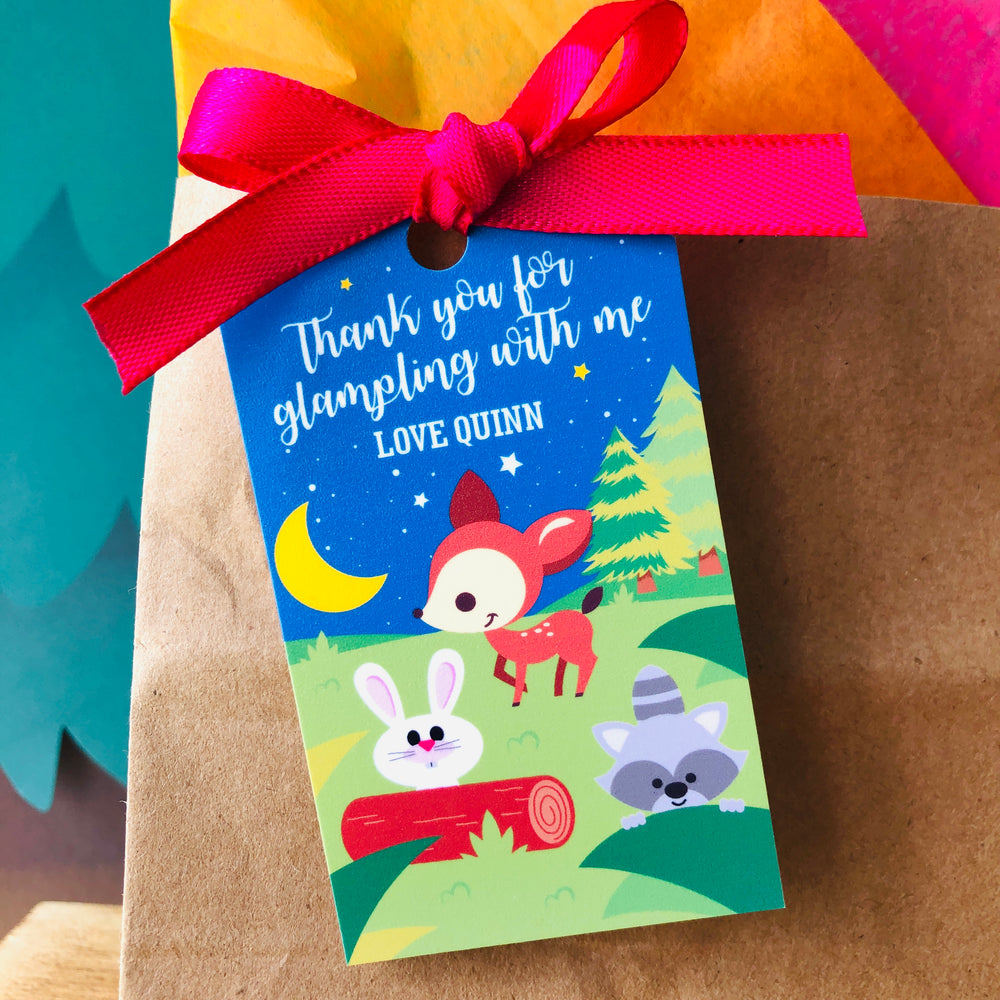 Camping Gift Tag