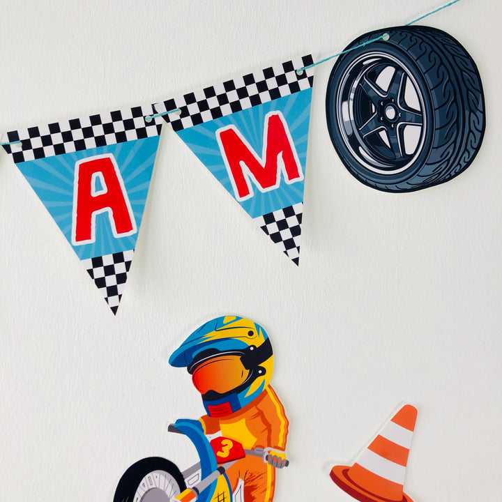 Dirt Bike Birthday Banner