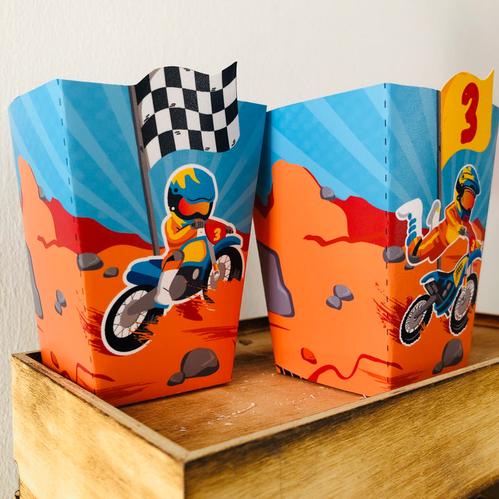 Dirt Bike Favor Box