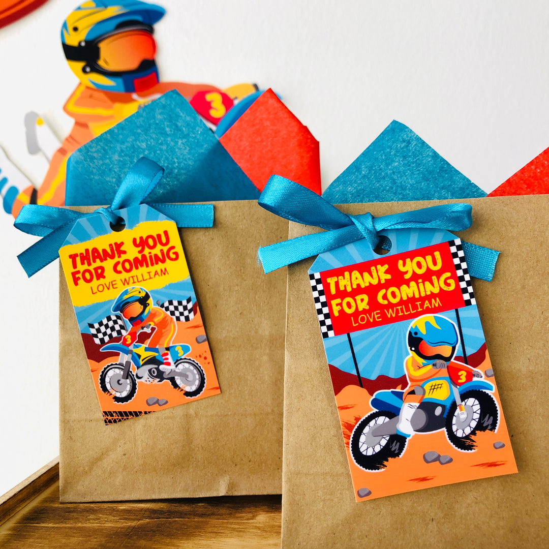 Dirt Bike Party Favors
